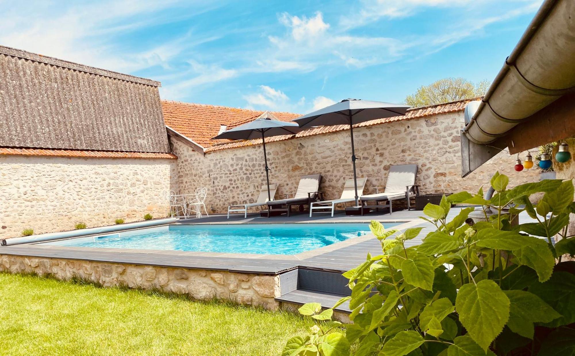 Studio D'Hotes Avec Piscine « Le Clos N°6 » Cormicy Zewnętrze zdjęcie